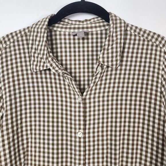 J Jill Shirt Womens Sz S Cottagecore Boho Peasant Western Cowgirl Layering Piece - Picture 2 of 10